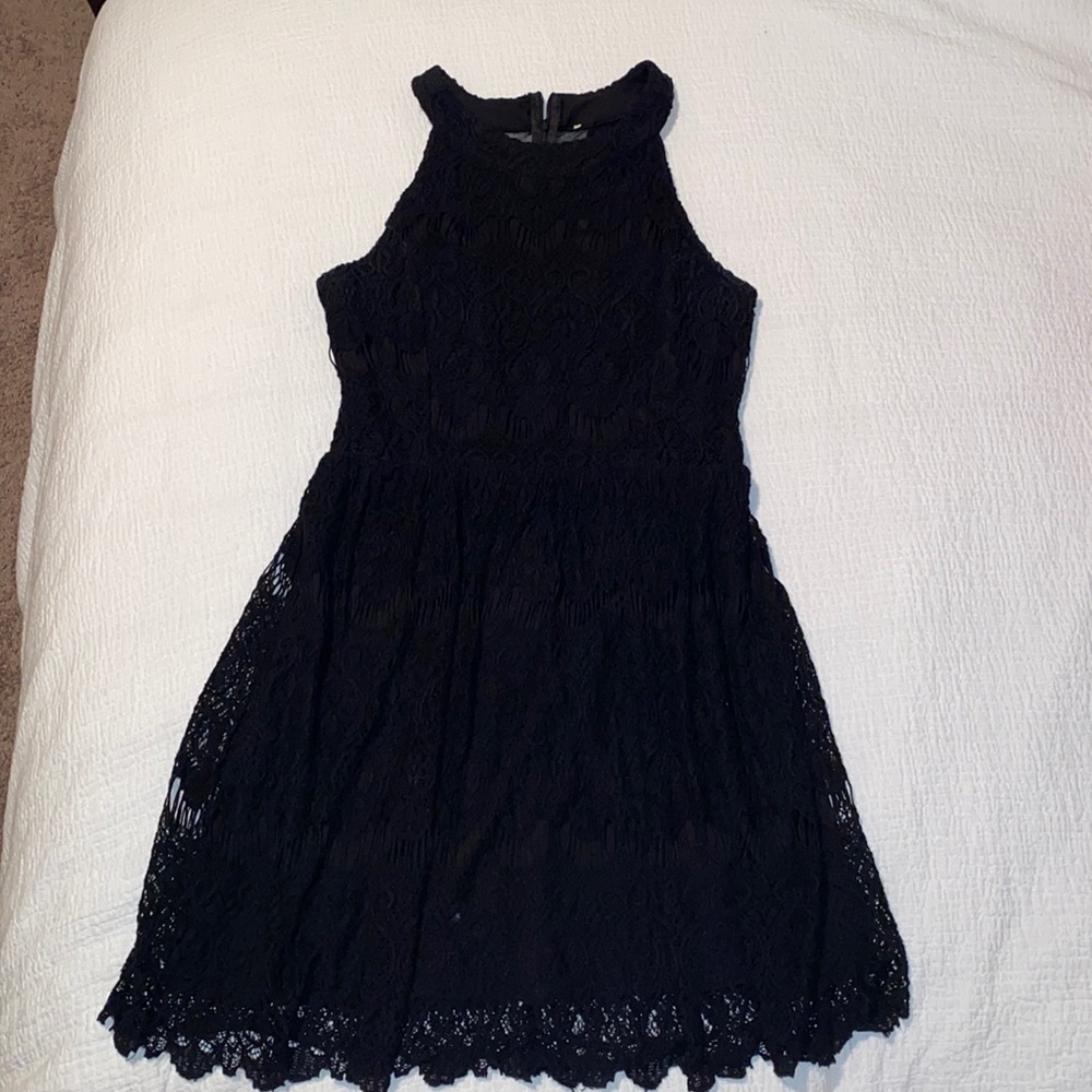 Black altered state dress